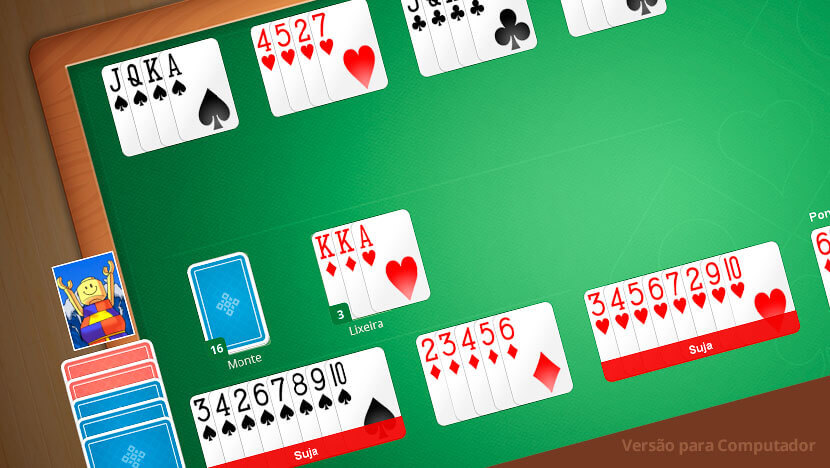 jogo Burraco Reale MEGAJOGOS Computador