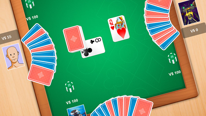 jogo Cacheta MEGAJOGOS Computador