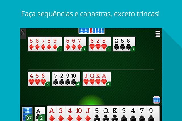 Buraco - Canastra Online grátis - Jogos de Cartas