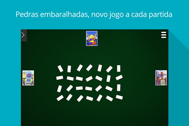 Jogo de dominó para computador