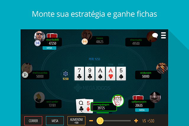 Poker Texas Hold'em Online grátis - Jogos de Cartas