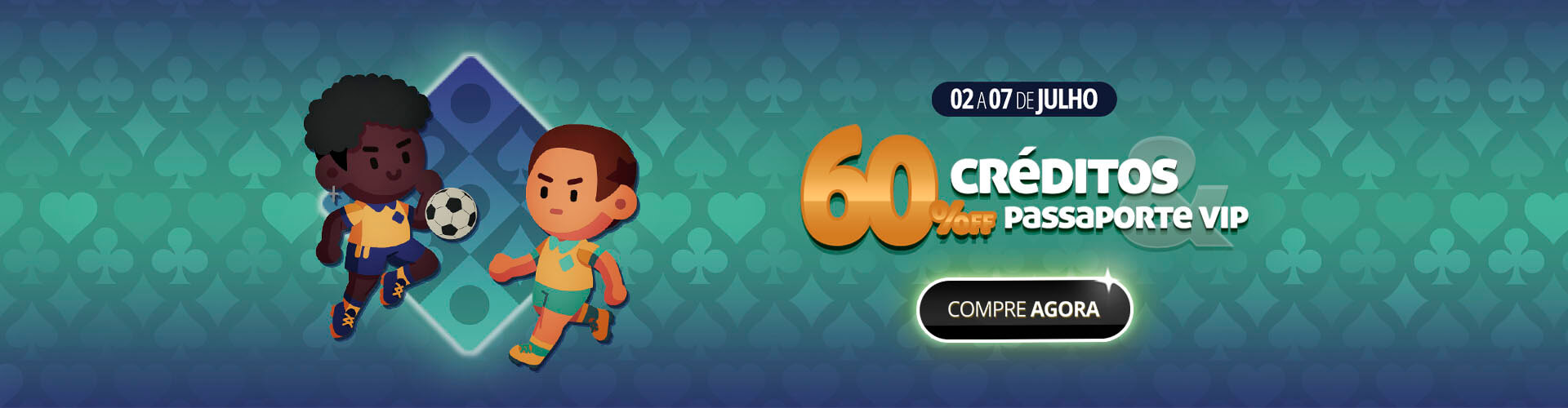 Aproveite 60% de desconto em tudo e entre em campo para vencer muito mais!