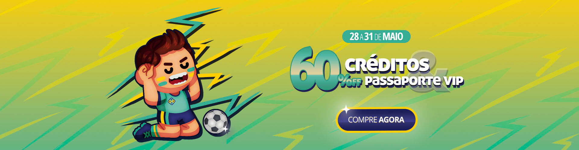 O grande momento est� chegando! Aproveite 60% OFF em tudo! ??