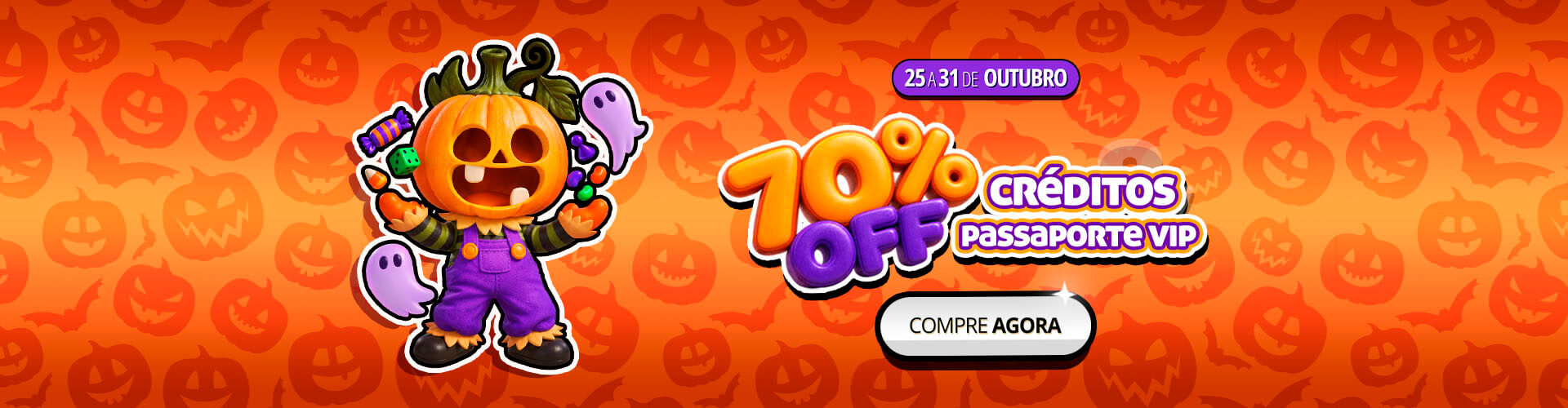 Descontos, claro! Aproveite 70% de desconto em tudo! ?