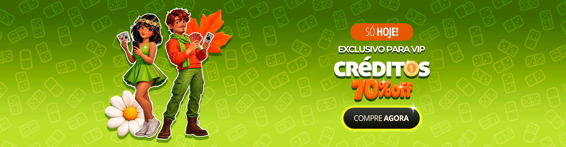 ? Exclusivo VIP: aproveite 70% de desconto em cr�ditos e entre na nova esta��o jogando mais! ??