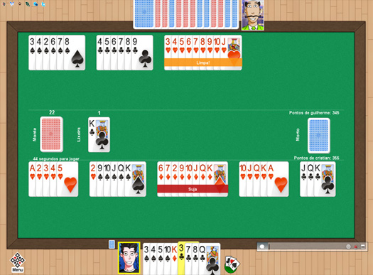 Buraco Justificado Mano a Mano Online for Free - Card Games