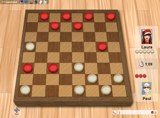 English Checkers Online MegaJogos