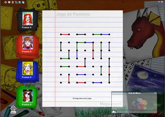 Dots and Boxes Online MegaJogos