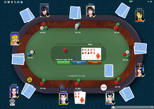 gráfico mirar televisión aritmética Poker Texas Hold'em Online gratis - Juegos de Cartas | MegaJogos