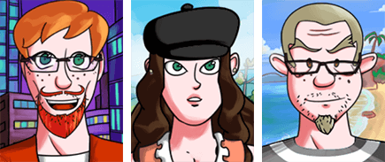 Avatares Jogadores Criados no MegaJogos